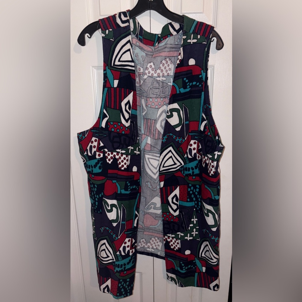 Colorful Abstract Women's Vest